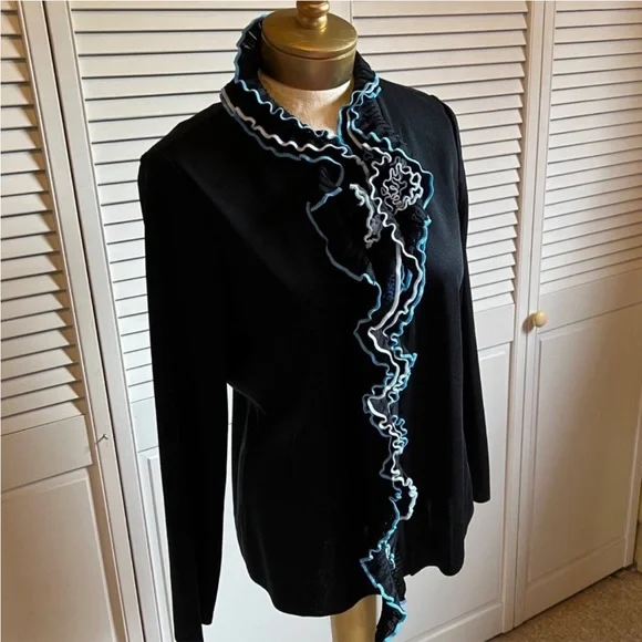 Ming wang classy pantsuit. - Picture 4 of 8